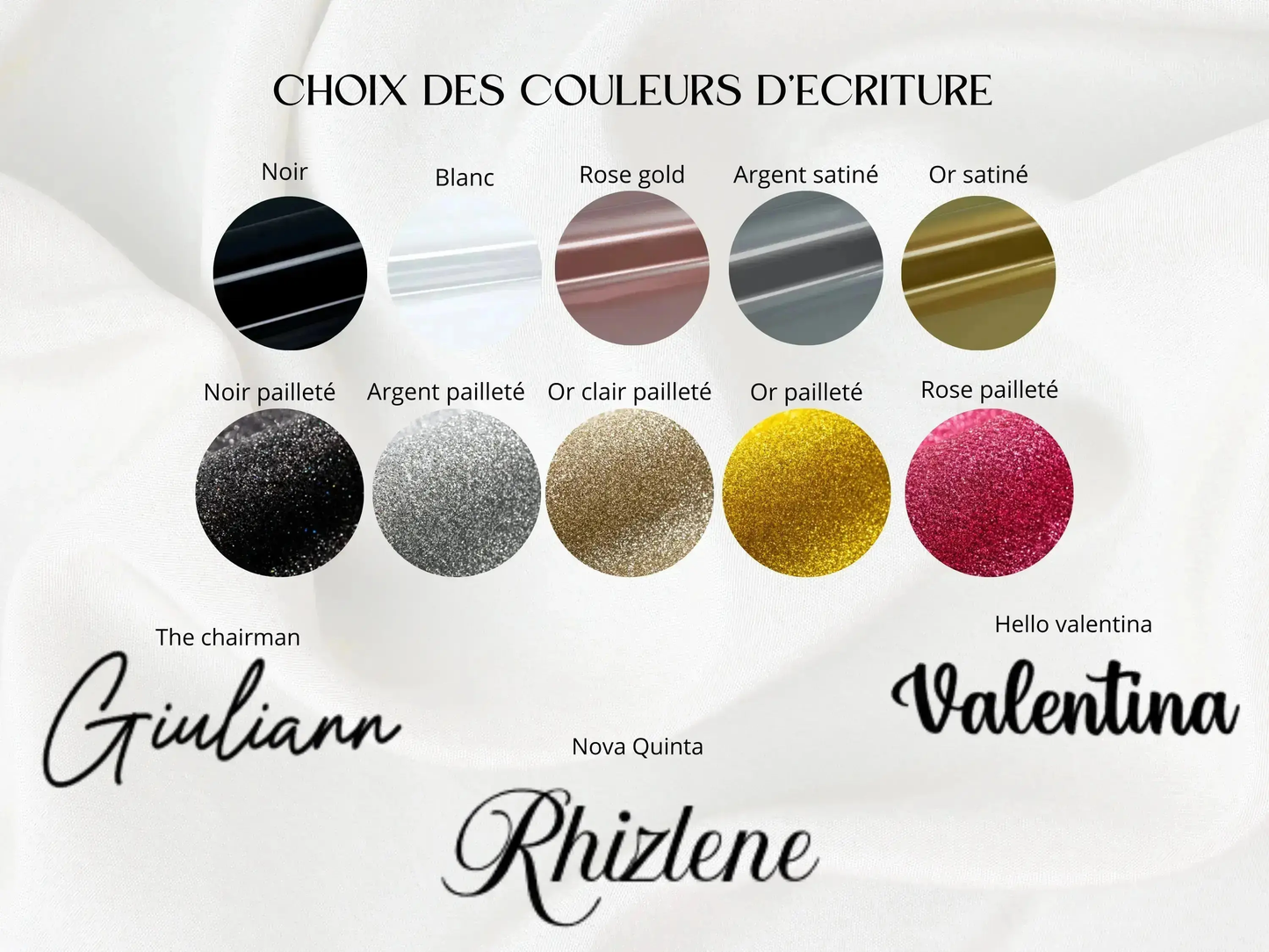 Set masque de nuit personnalisé en satin avec chouchou et pochette - Confort et Elégance LS CUSTOM